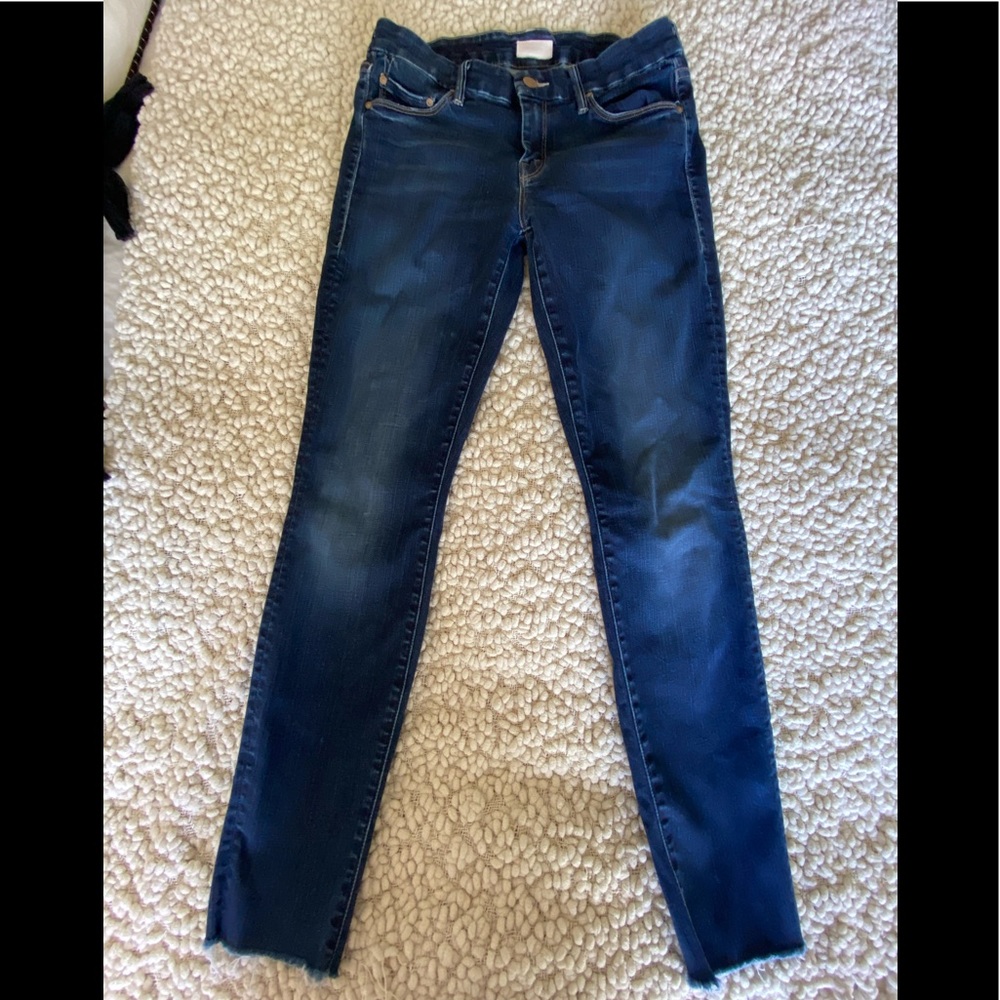 Mother jeans - looker ankle fray size 26